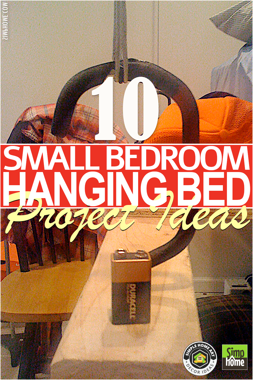 small Bedroom Hanging Bed