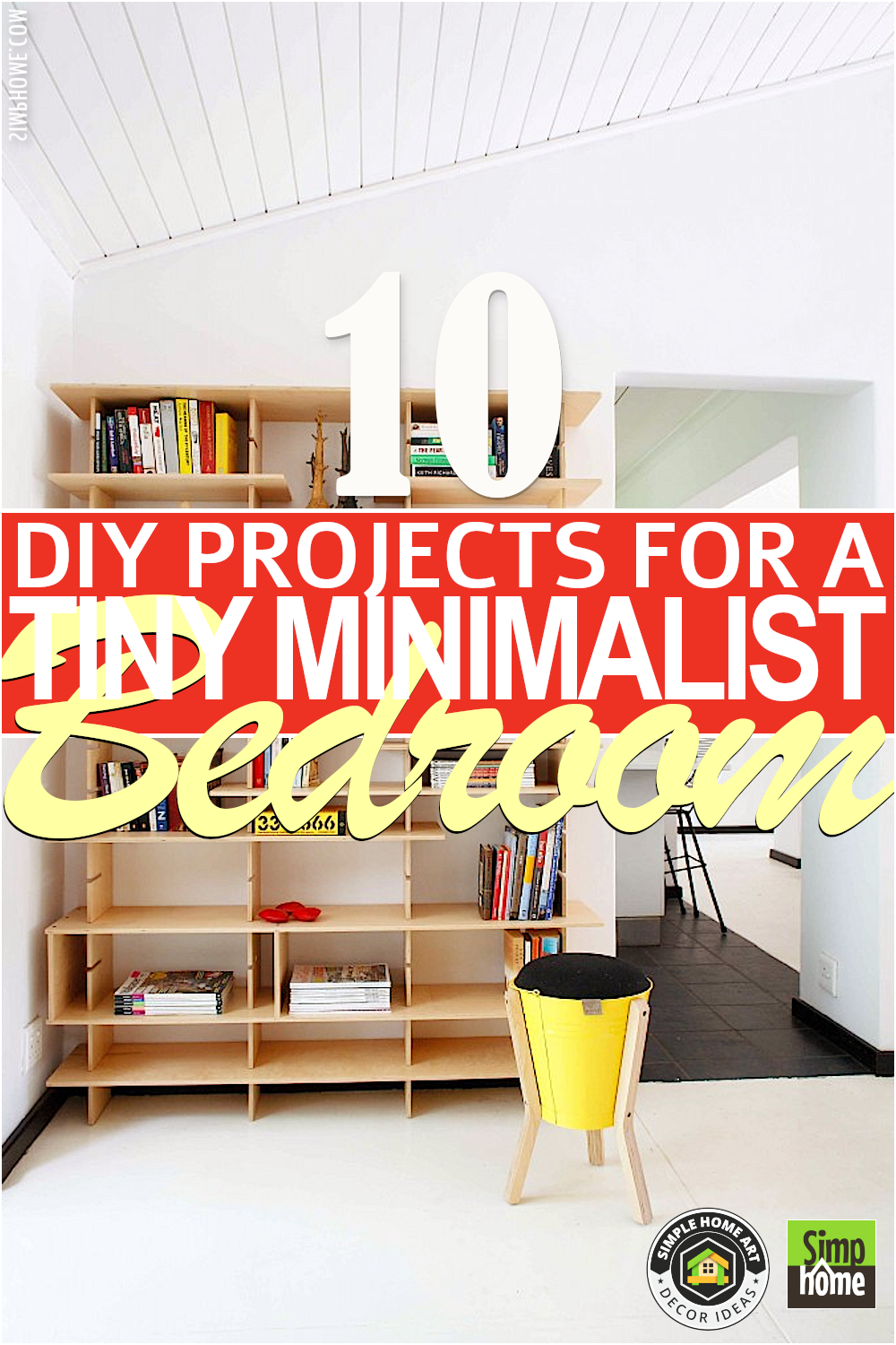 Tiny bedroom design minimalist project ideas