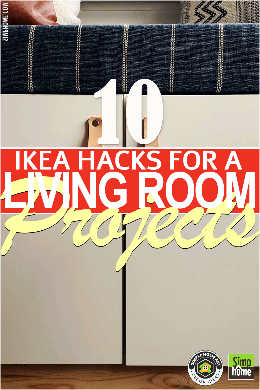 IKEA hack for living room